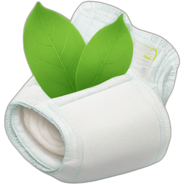 compostable diaper emoji