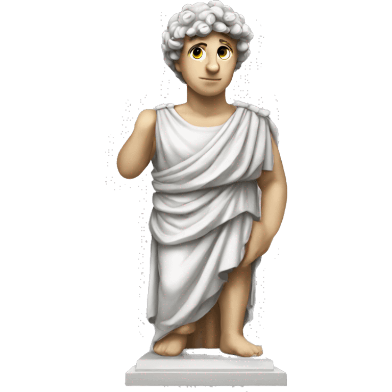 greek statue  emoji