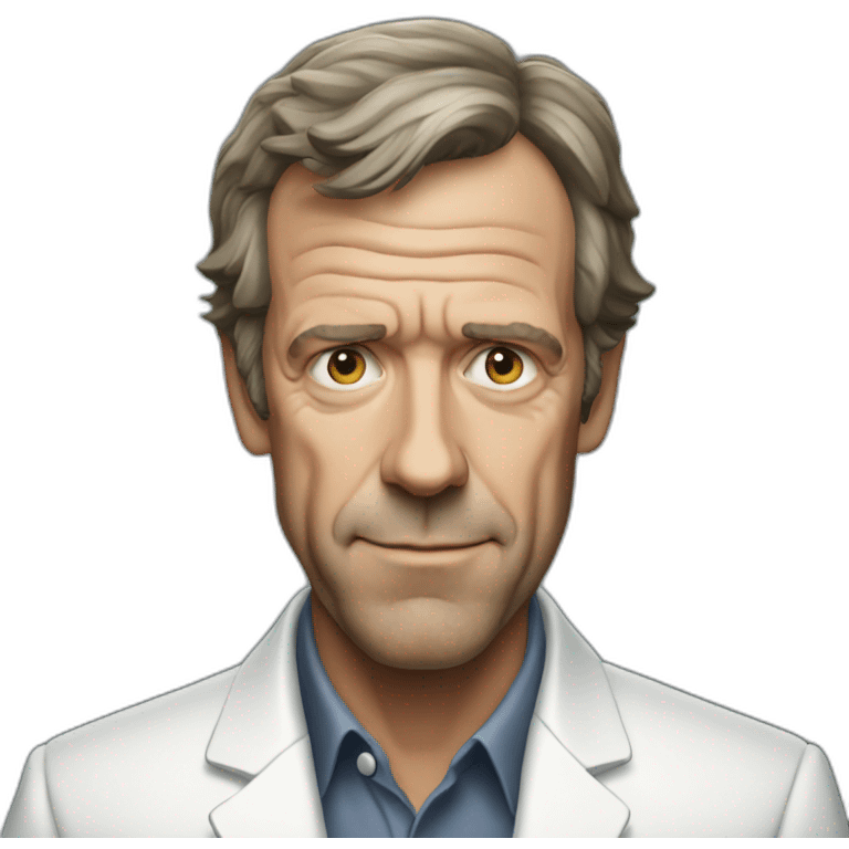 Hugh Laurie emoji