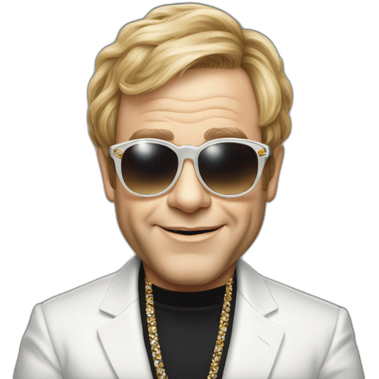 Elton John emoji