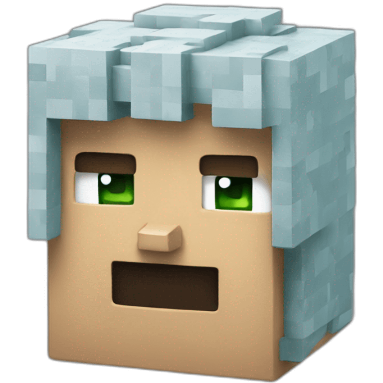 minecraft head emoji