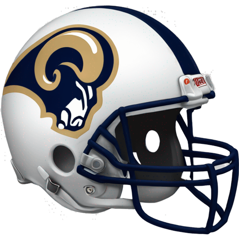 los angeles rams helmet emoji