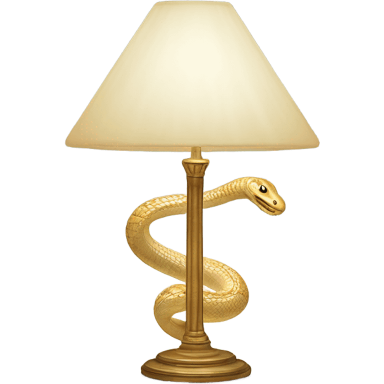 dendera lamp glass snake light emoji