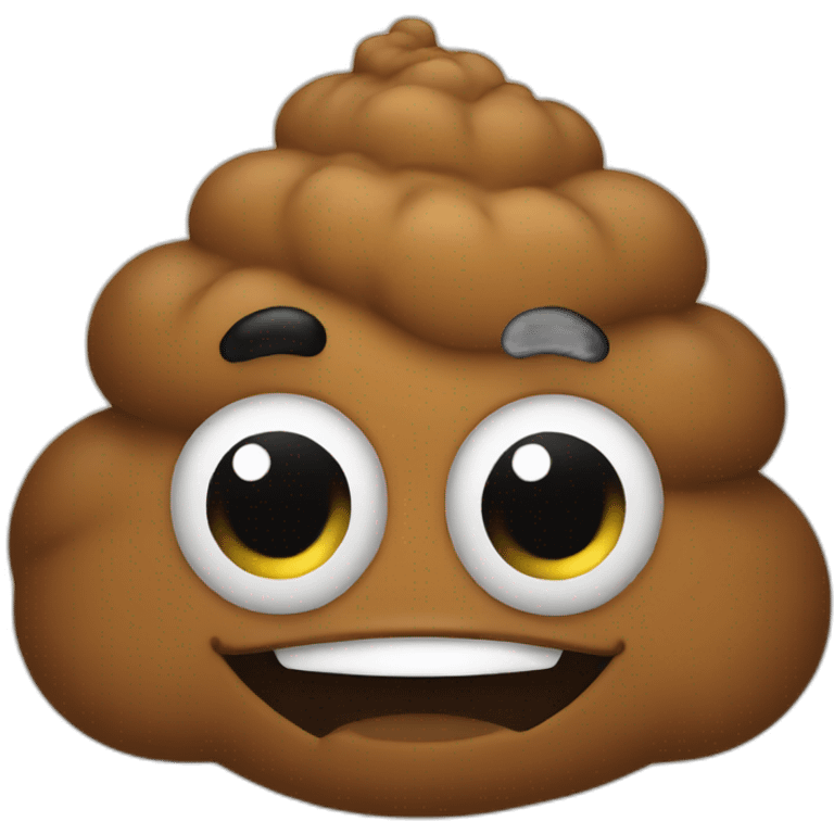 Happy poo emoji