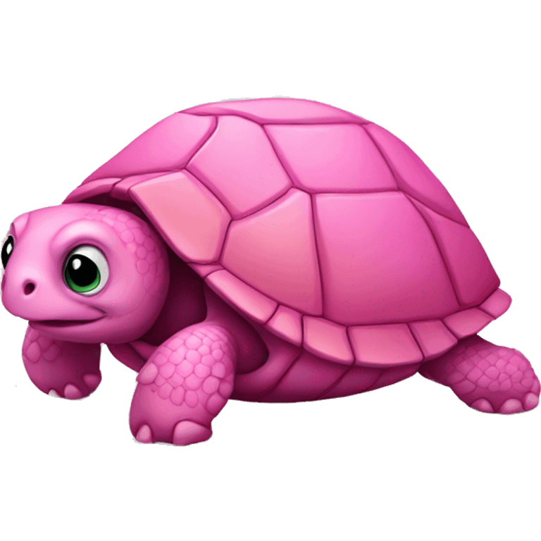 Pink turtle  emoji