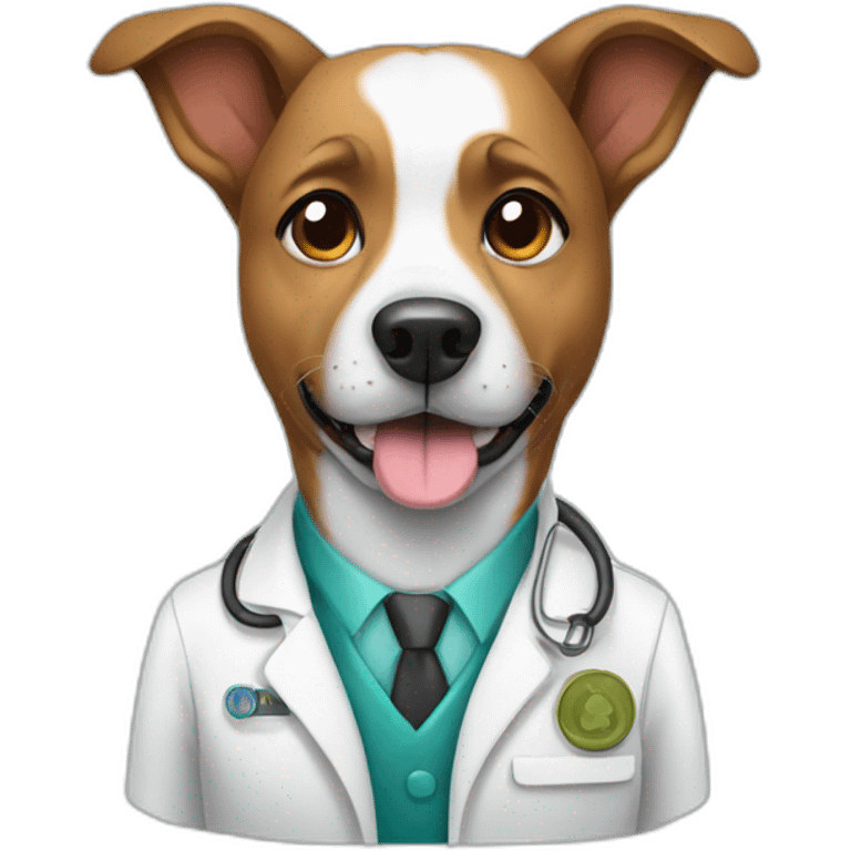 Vet dog emoji