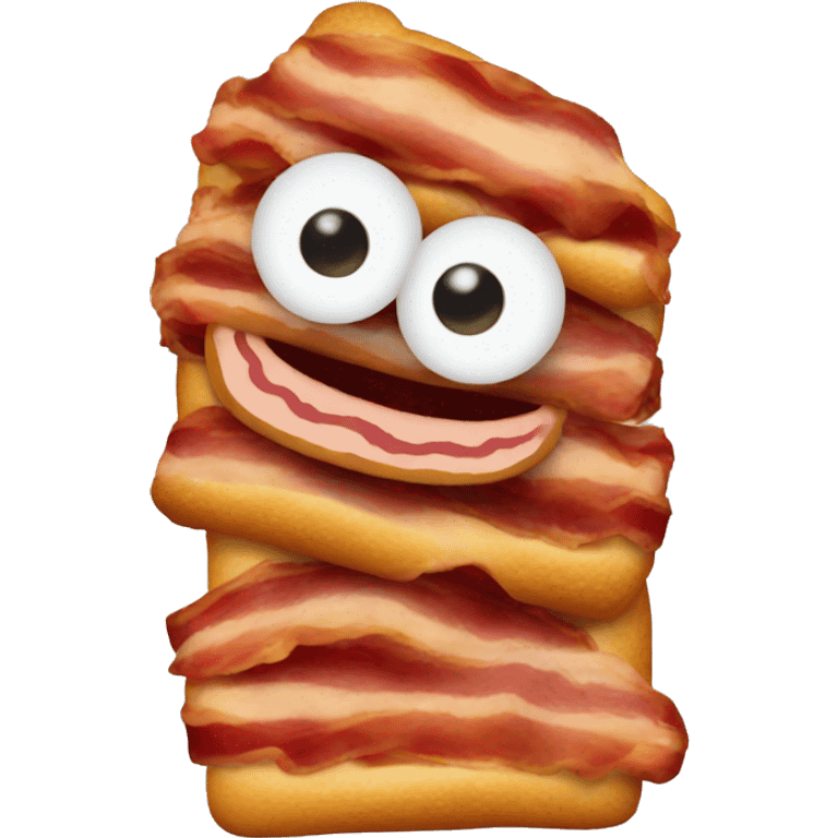 Buds and bacon emoji