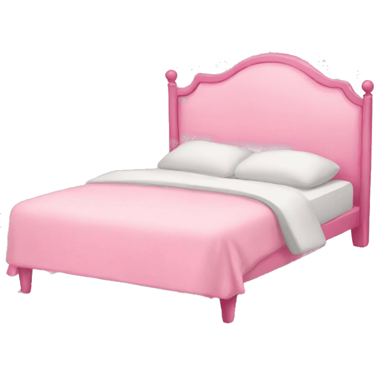 pink bed  emoji