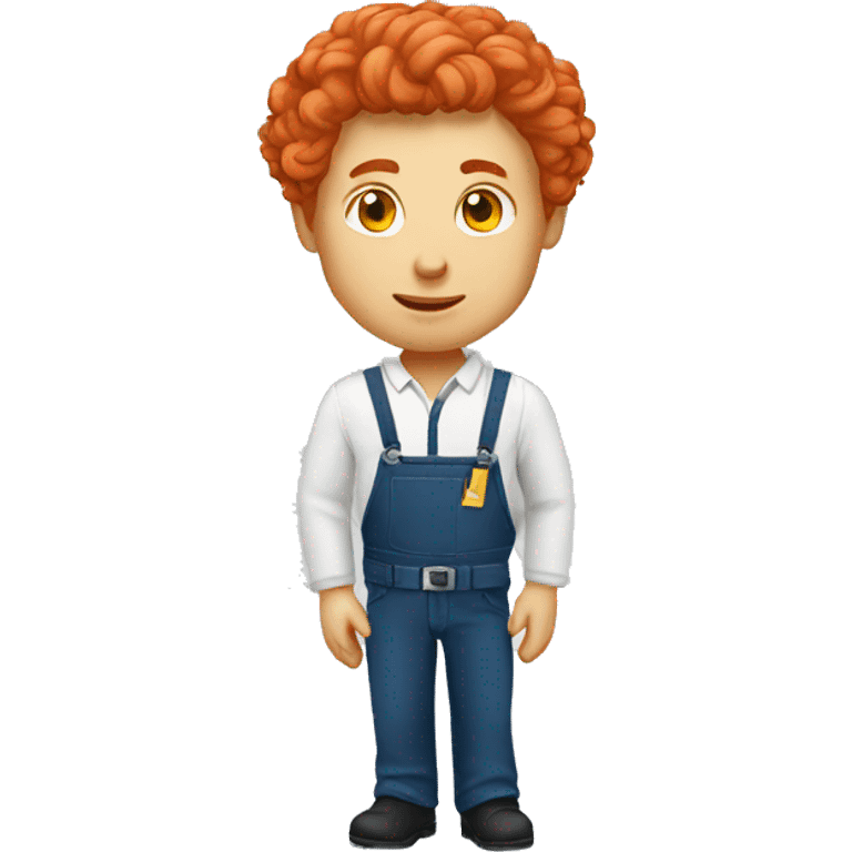 ikea worker red hair male emoji