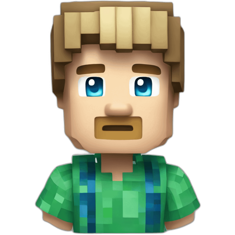 minecraft steve emoji