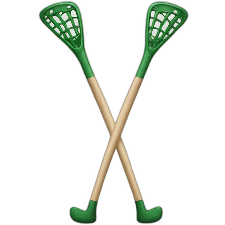 Camogie stick emoji