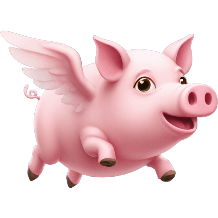 flying pig emoji