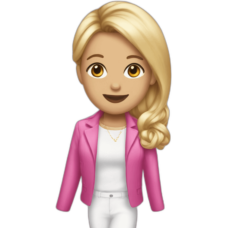 girly pop macron emoji