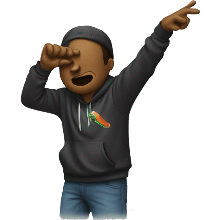 Dabbing emoji