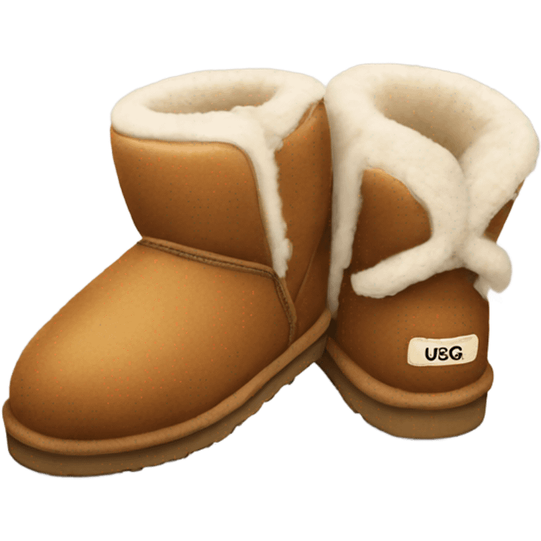 UGG slippers  emoji