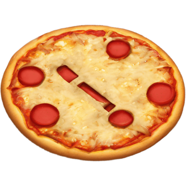 bandaid on pizza emoji