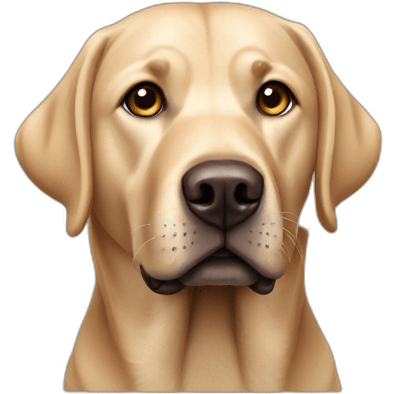 Labrador braun emoji