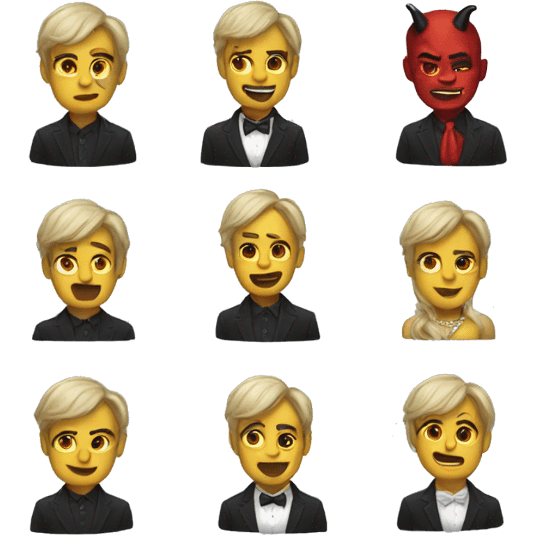 A more glamour alternative to the devil emoji emoji