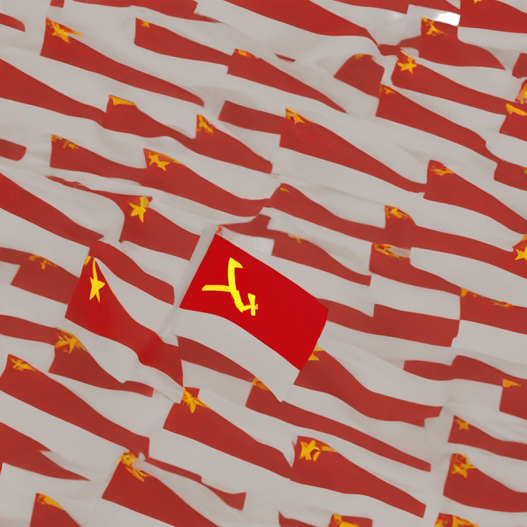 Flag of the Soviet Union emoji