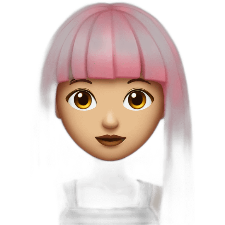 Black pink lisa emoji