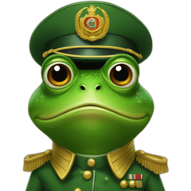 frog dictator emoji