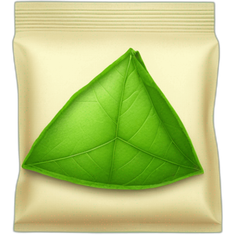 green tea bag emoji