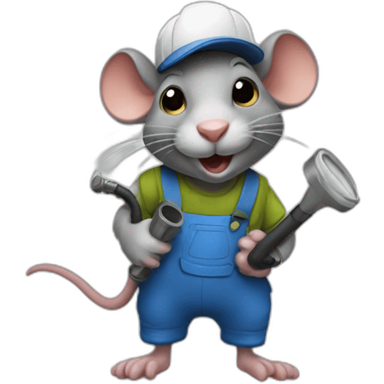 rat plumber emoji