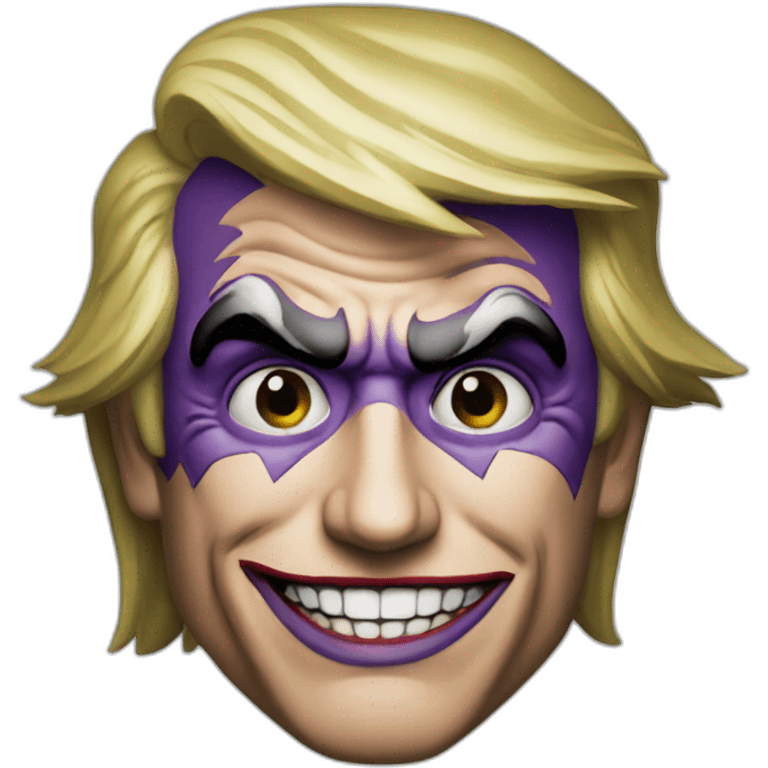 trump as joker emoji