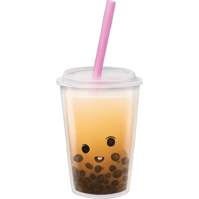 Bubble, Tea emoji