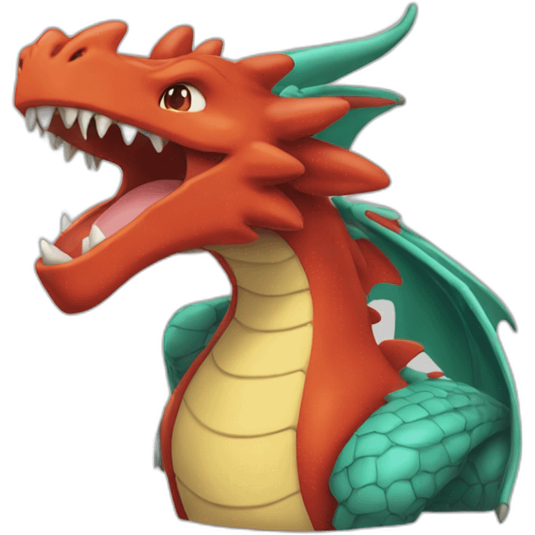 dragon de feu rouge Pokémon emoji