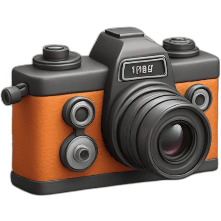 Plasticine Old Film Camera emoji