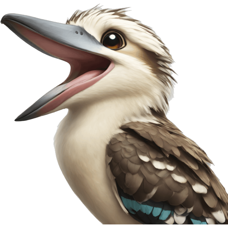 kookaburra laughing  emoji