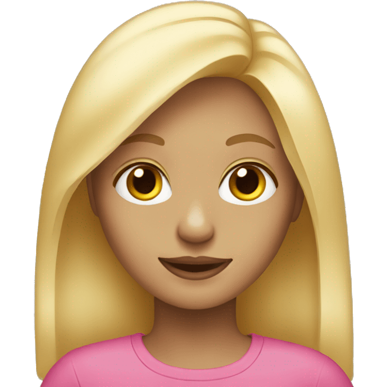 Blonde girl emoji