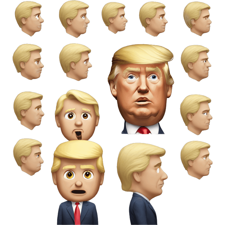 trump who deals in stock market emoji