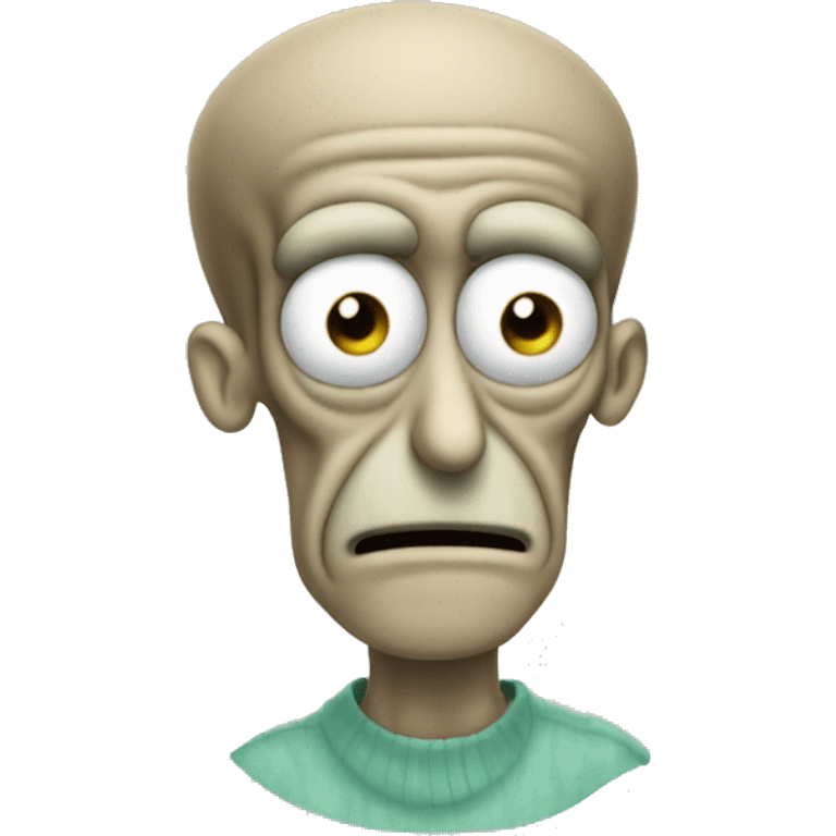 Squidward  emoji