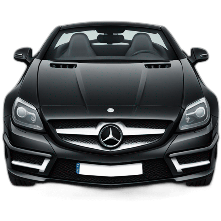 Black-Mercedes-slk emoji