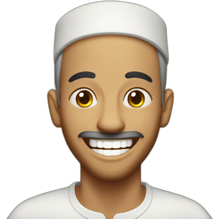 moroccan man laugh emoji