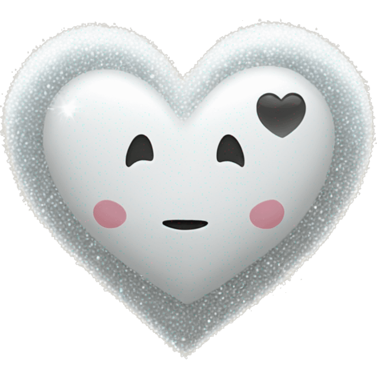 heart with white sparkles emoji