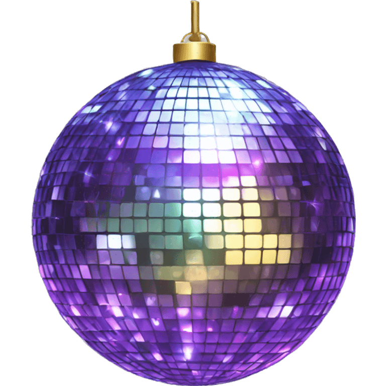 Disco ball sparkles emoji