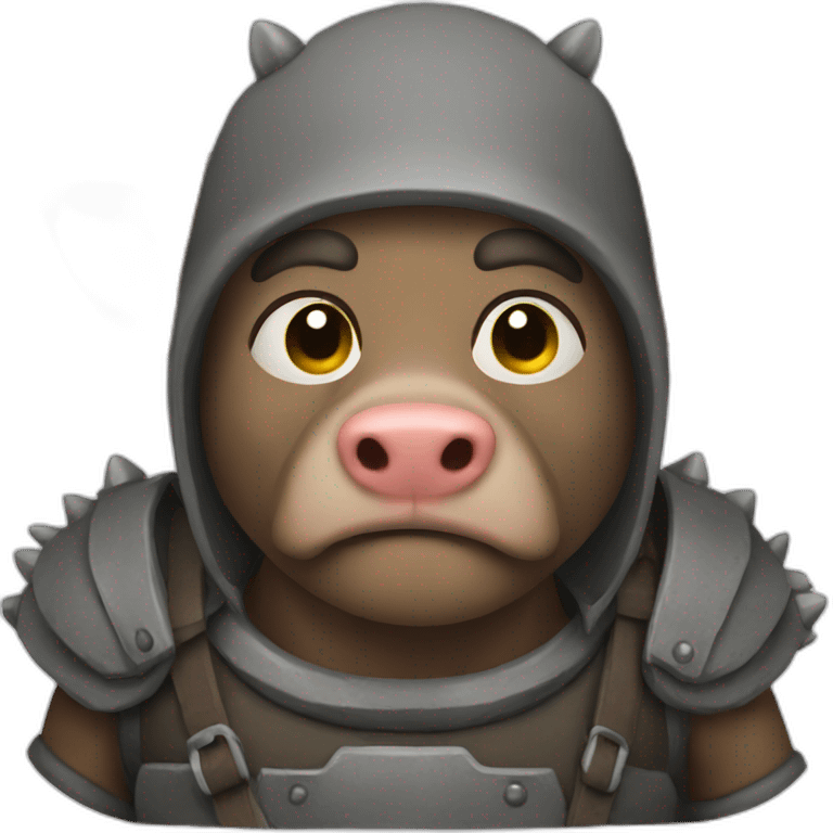 boar prisoner emoji