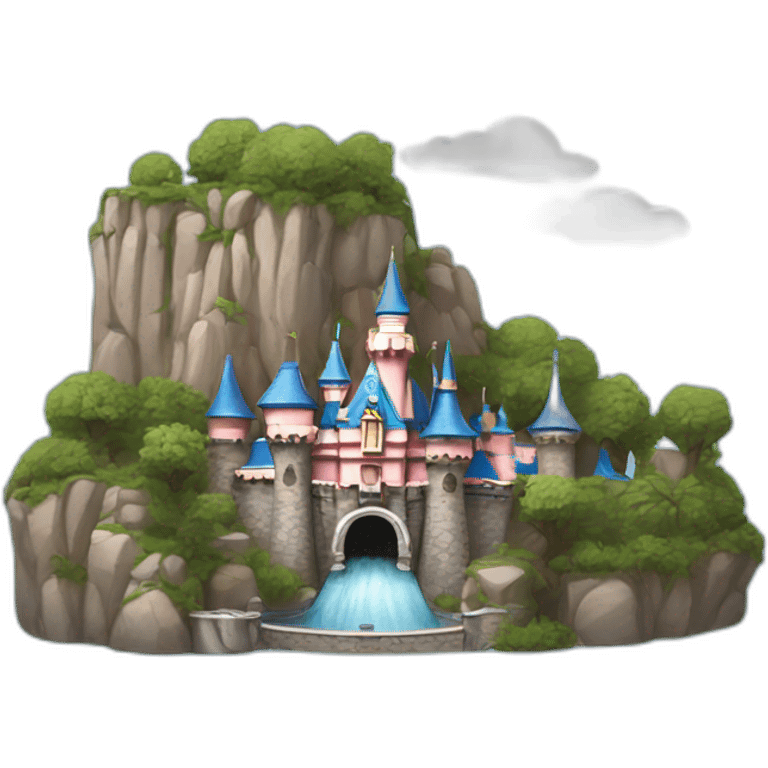 disneyland attraction emoji