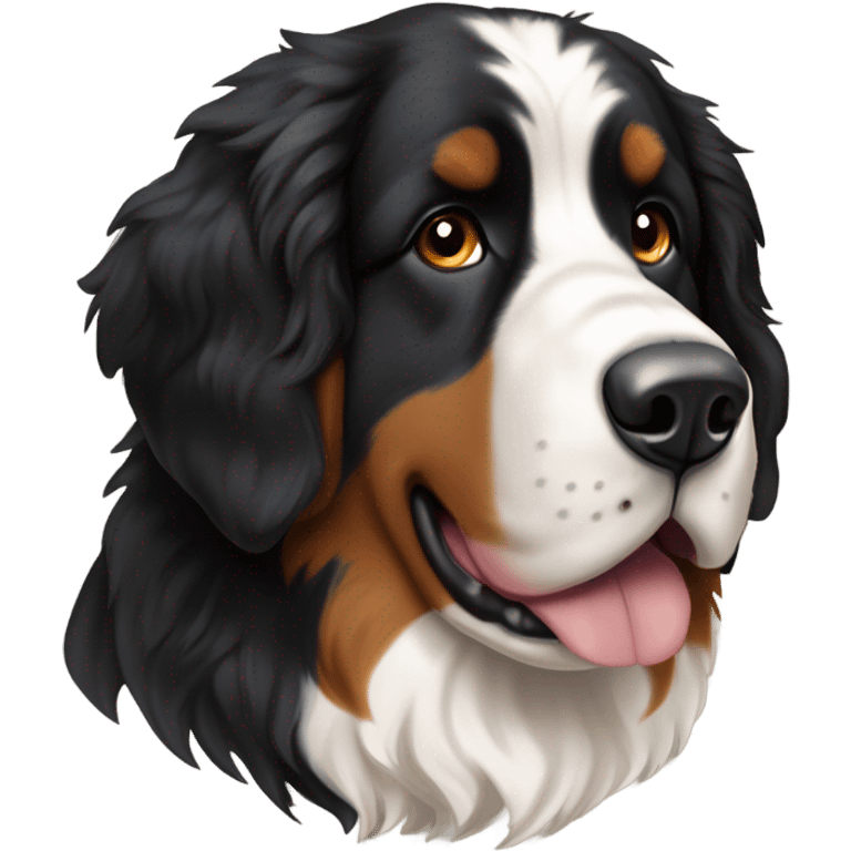 Bernese mountain dog emoji