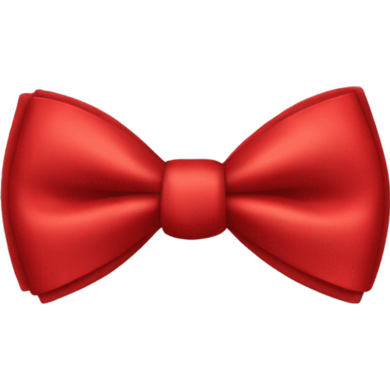 red bow tie emoji