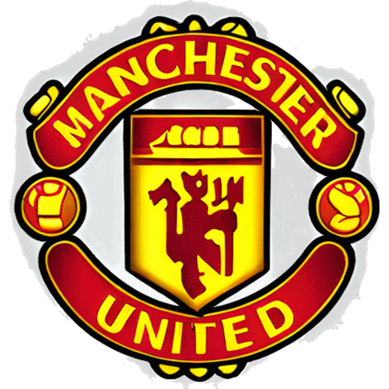 Manchester United logo emoji