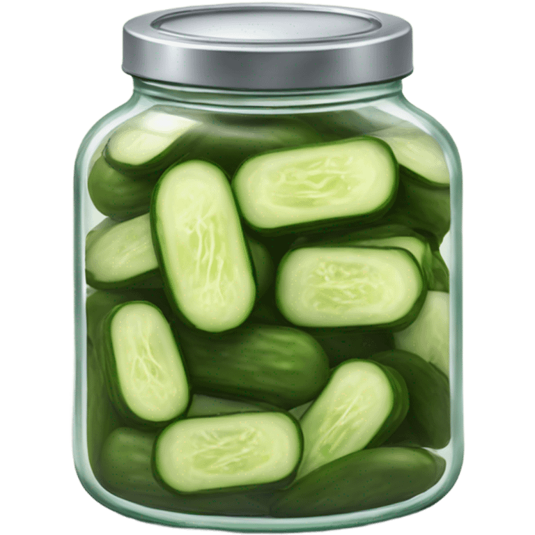 Jar of pickles emoji