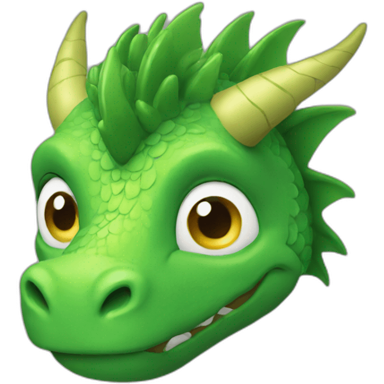 Year Green dragon emoji