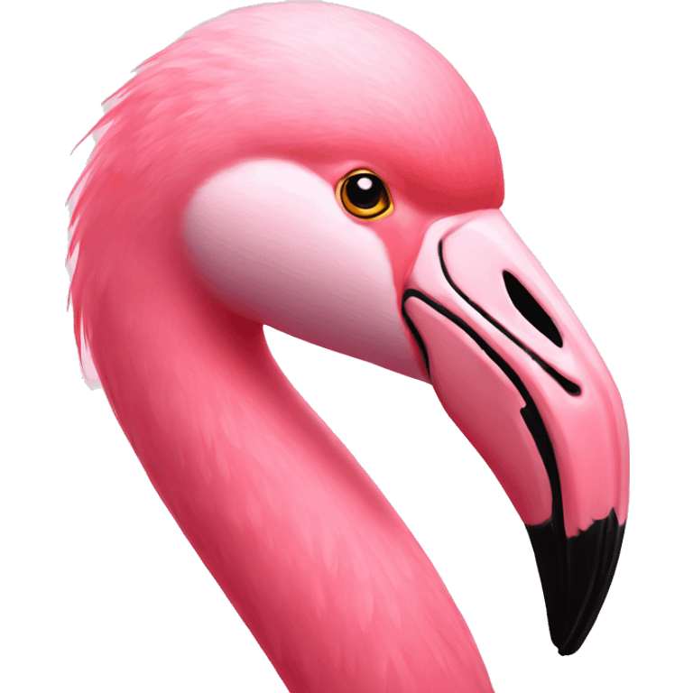 Flamingo pink emoji