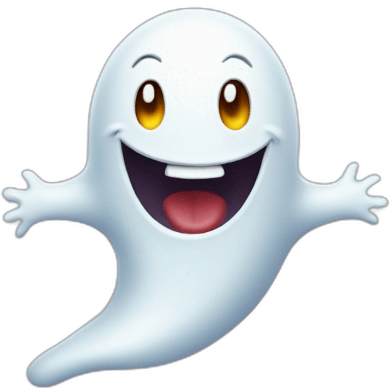 happy-ghost emoji