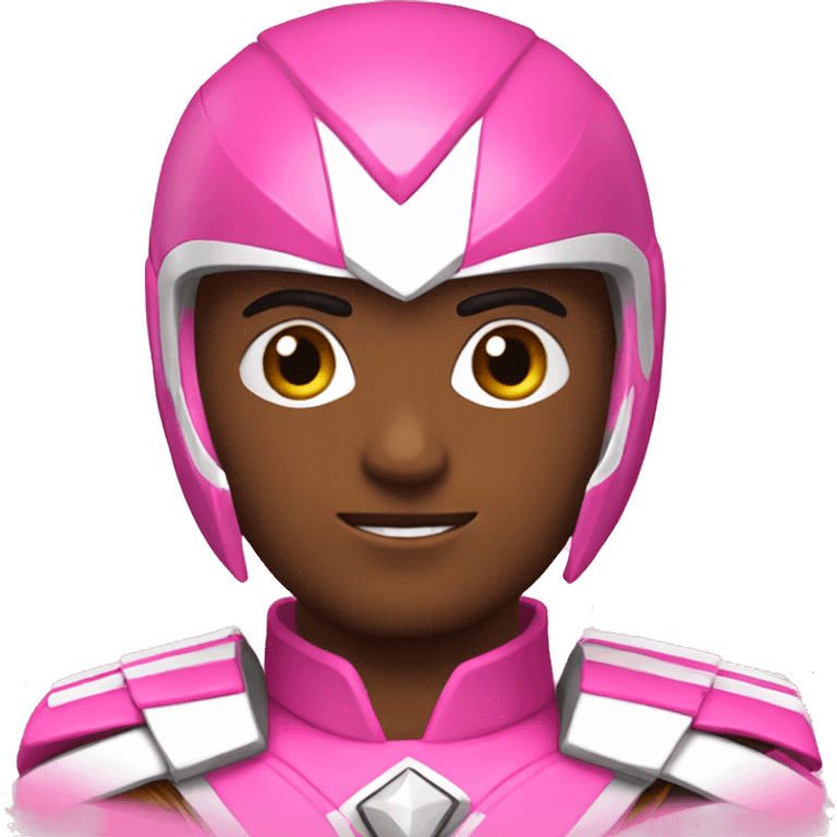 male pink power ranger emoji