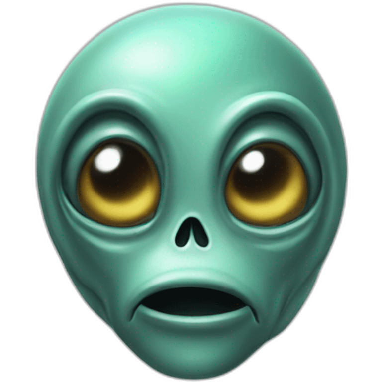 Alien qui fume emoji